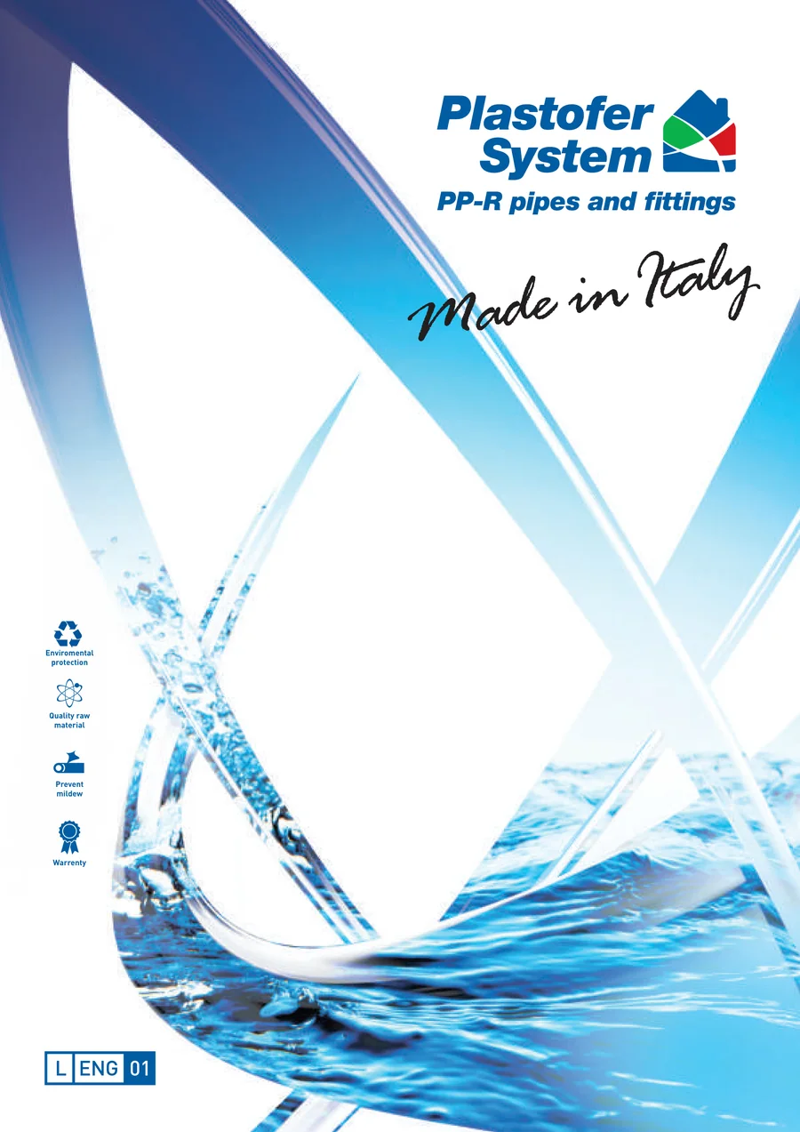 Plastofer Blue system catalogue cover